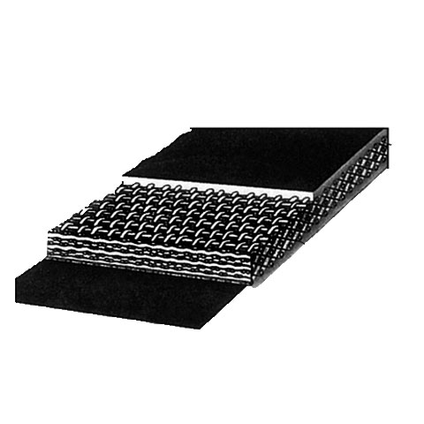 Solid woven fire resistant conveyor belting for coalmine